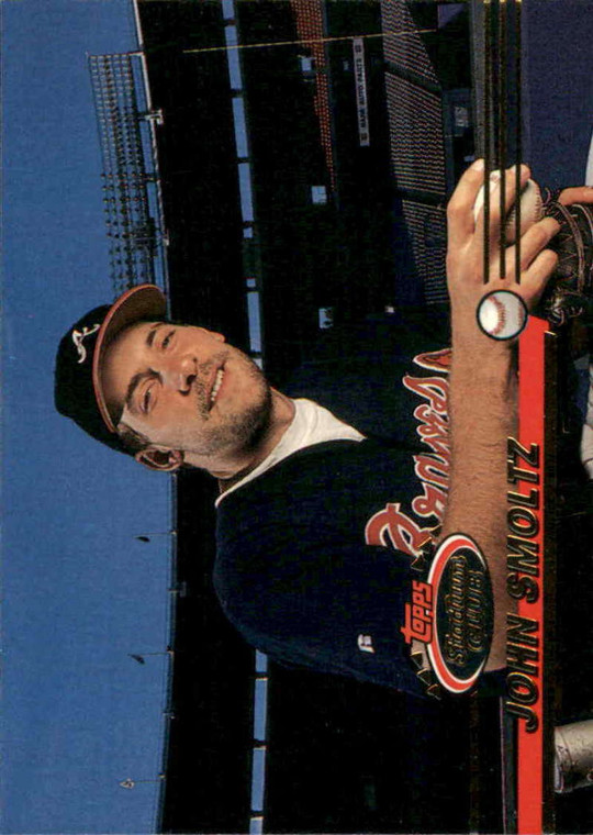1993 Stadium Club #463 John Smoltz VG Atlanta Braves 