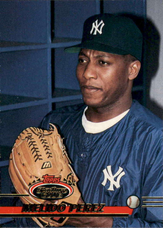 1993 Stadium Club #465 Melido Perez VG New York Yankees 