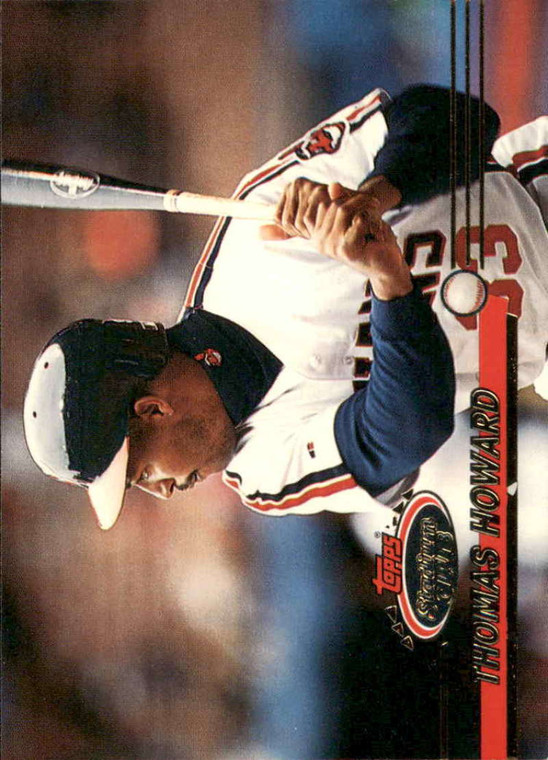 1993 Stadium Club #515 Thomas Howard VG Cleveland Indians 