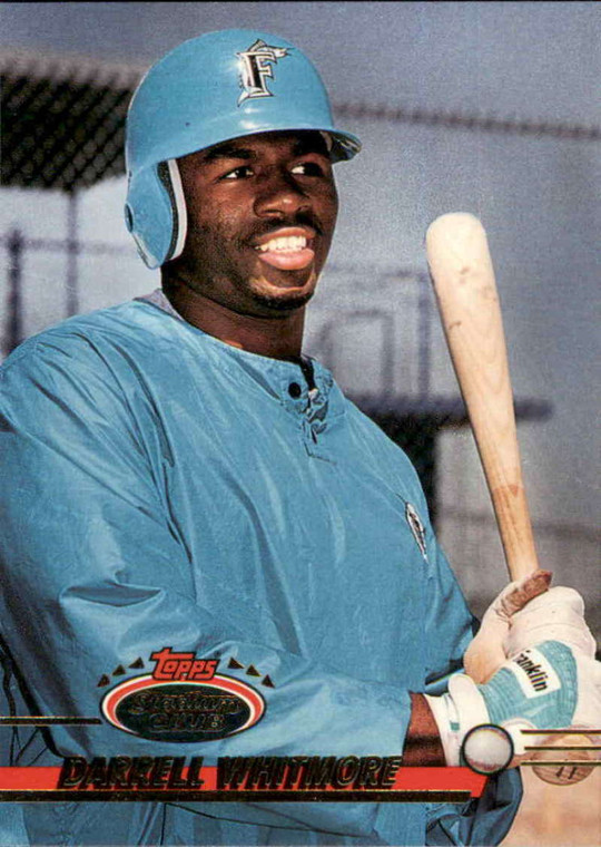 1993 Stadium Club #516 Darrell Whitmore VG RC Rookie Florida Marlins 