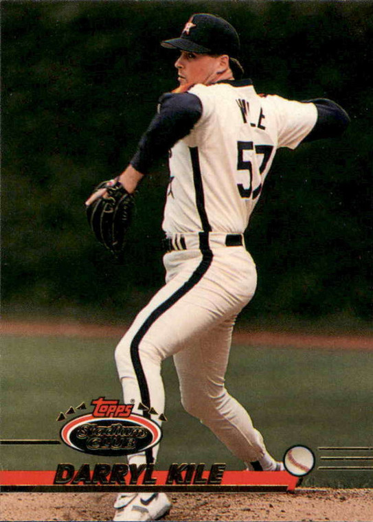 1993 Stadium Club #518 Darryl Kile VG Houston Astros 