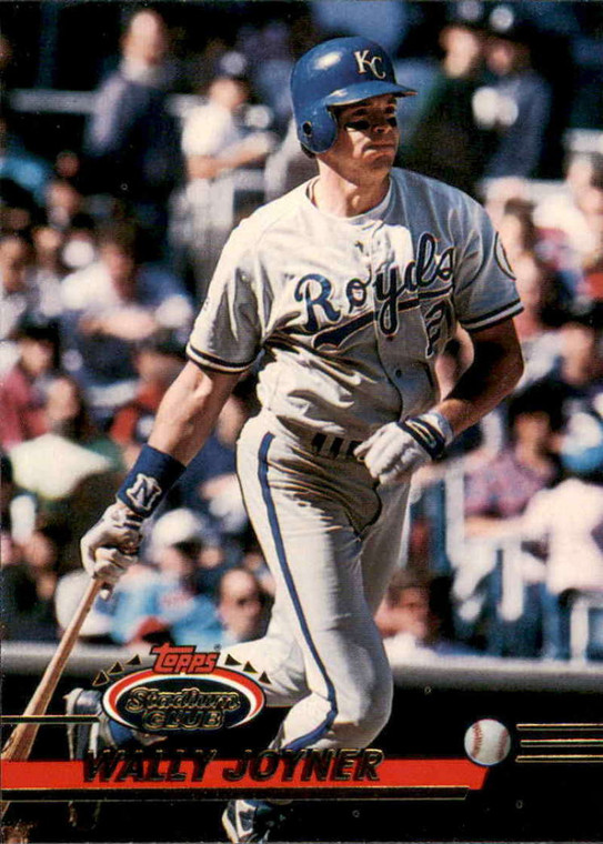 1993 Stadium Club #537 Wally Joyner VG Kansas City Royals 