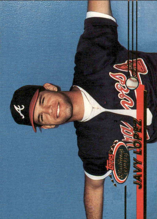 1993 Stadium Club #630 Javy Lopez VG Atlanta Braves 