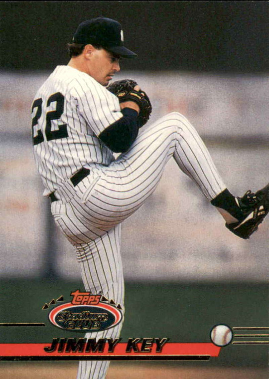 1993 Stadium Club #639 Jimmy Key VG New York Yankees 