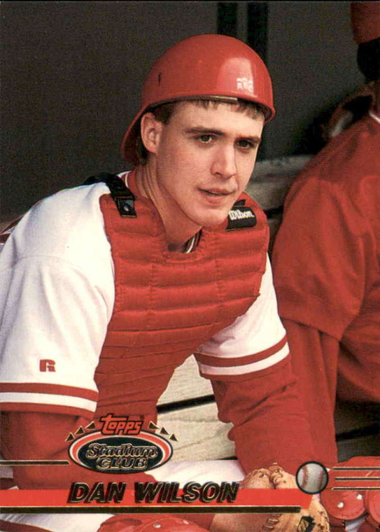 1993 Stadium Club #662 Dan Wilson VG Cincinnati Reds 