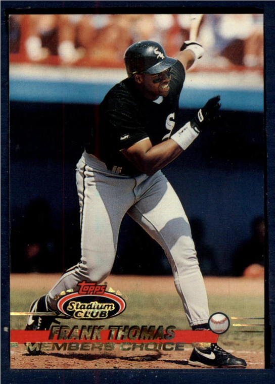 1993 Stadium Club #746 Frank Thomas MC VG Chicago White Sox 