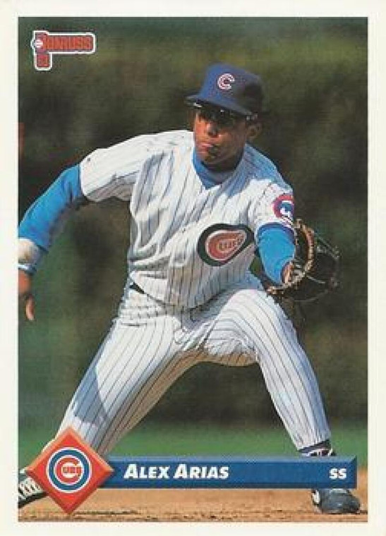 1993 Donruss #4 Alex Arias VG Chicago Cubs 