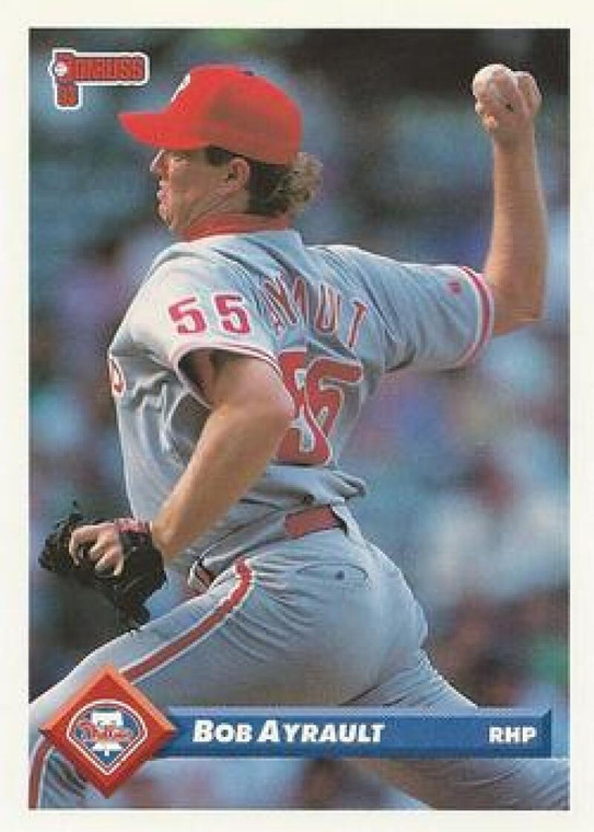 1993 Donruss #16 Bob Ayrault VG Philadelphia Phillies 