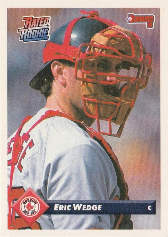 1993 Donruss #44 Eric Wedge VG RC Rookie Boston Red Sox 