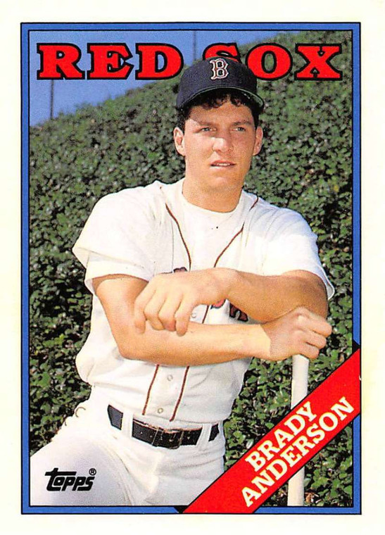 1988 Topps Traded #5T Brady Anderson NM-MT RC Rookie Boston Red Sox 