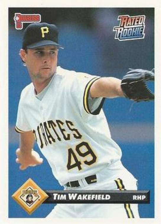 1993 Donruss #61 Tim Wakefield VG Pittsburgh Pirates 