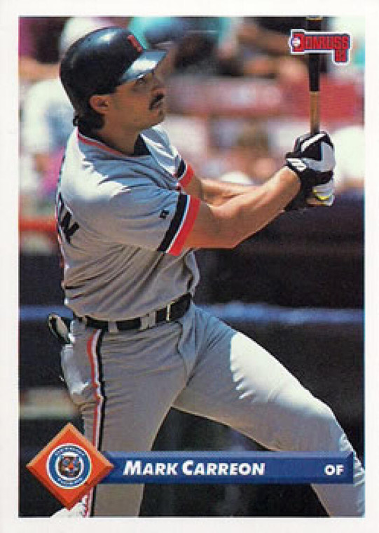 1993 Donruss #71 Mark Carreon VG Detroit Tigers 