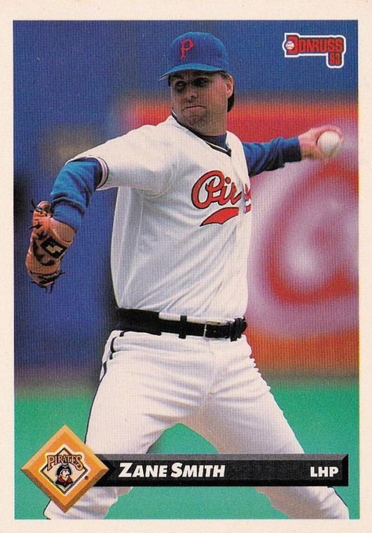 1993 Donruss #94 Zane Smith VG Pittsburgh Pirates 