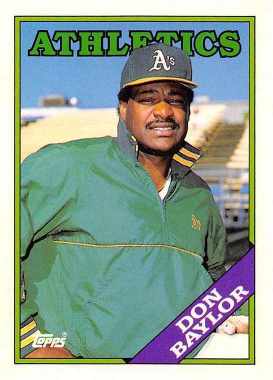 1988 Topps Traded #11T Don Baylor NM-MT Oakland Athletics 