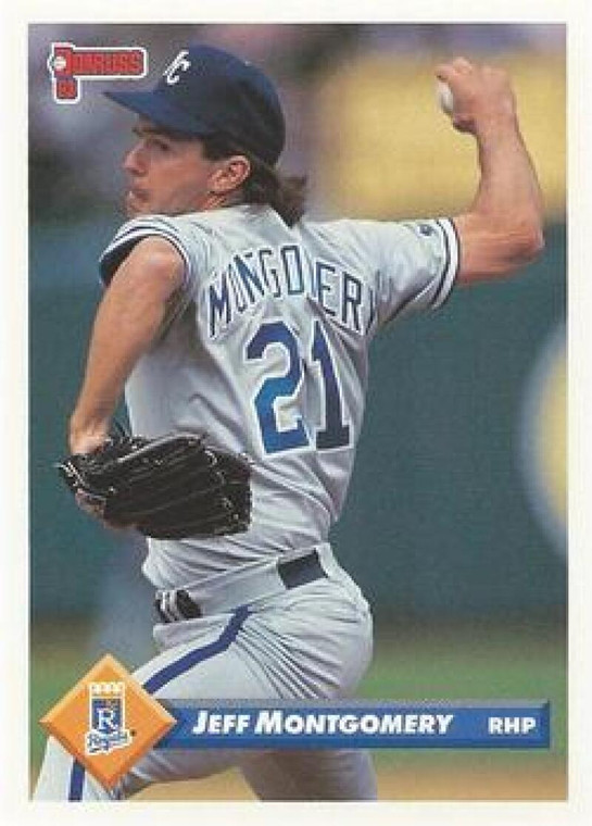 1993 Donruss #175 Jeff Montgomery VG Kansas City Royals 