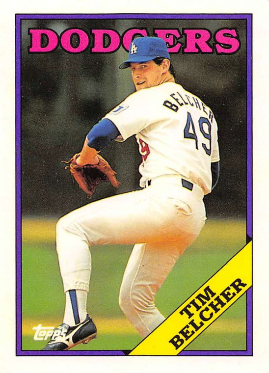 1988 Topps Traded #12T Tim Belcher NM-MT Los Angeles Dodgers 