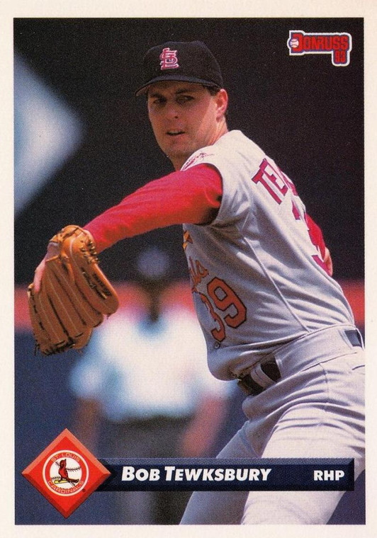 1993 Donruss #204 Bob Tewksbury VG St. Louis Cardinals 