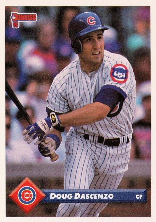 1993 Donruss #212 Doug Dascenzo VG Chicago Cubs 
