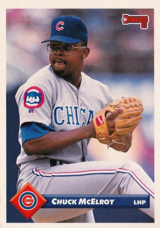 1993 Donruss #236 Chuck McElroy VG Chicago Cubs 