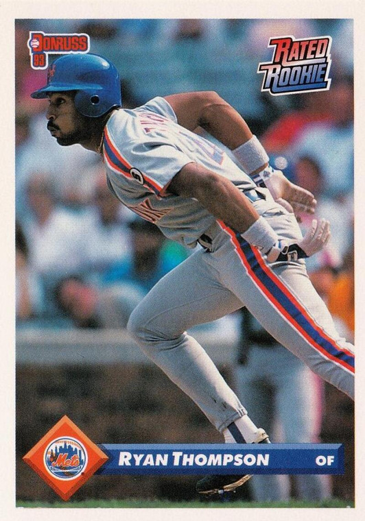 1993 Donruss #242 Ryan Thompson VG New York Mets 