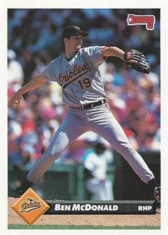 1993 Donruss #249 Ben McDonald VG Baltimore Orioles 