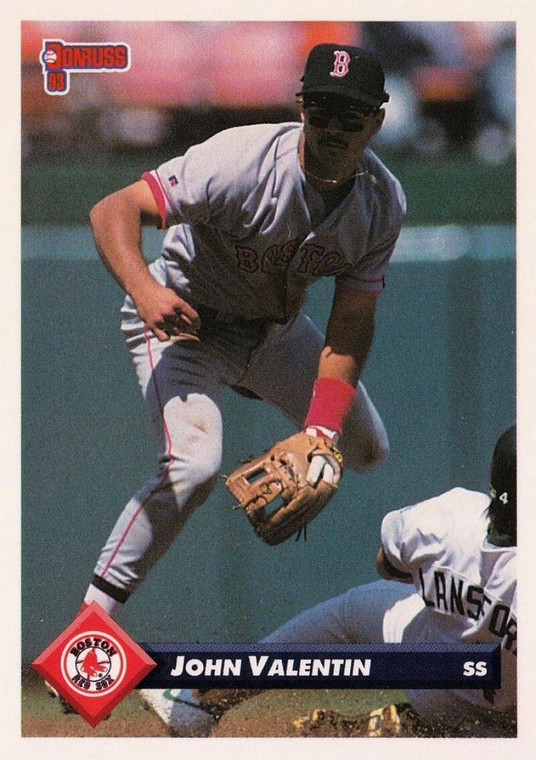 1993 Donruss #251 John Valentin VG Boston Red Sox 