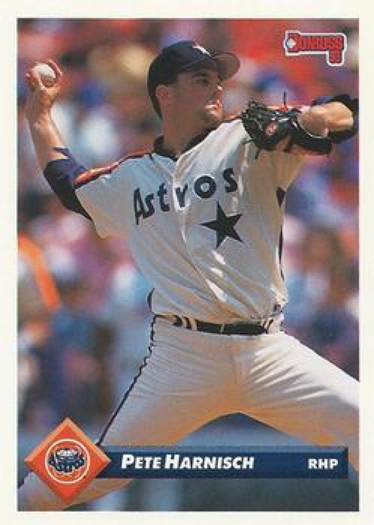 1993 Donruss #272 Pete Harnisch VG Houston Astros 