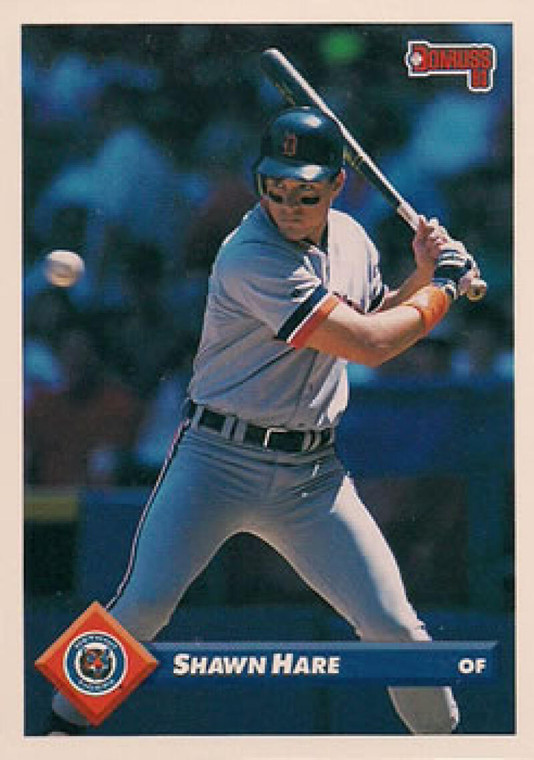 1993 Donruss #305 Shawn Hare VG Detroit Tigers 