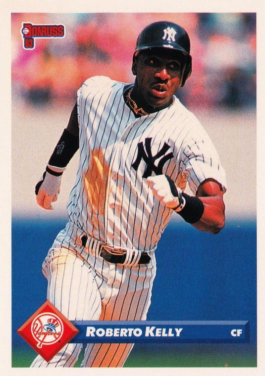 1993 Donruss #313 Roberto Kelly VG New York Yankees 