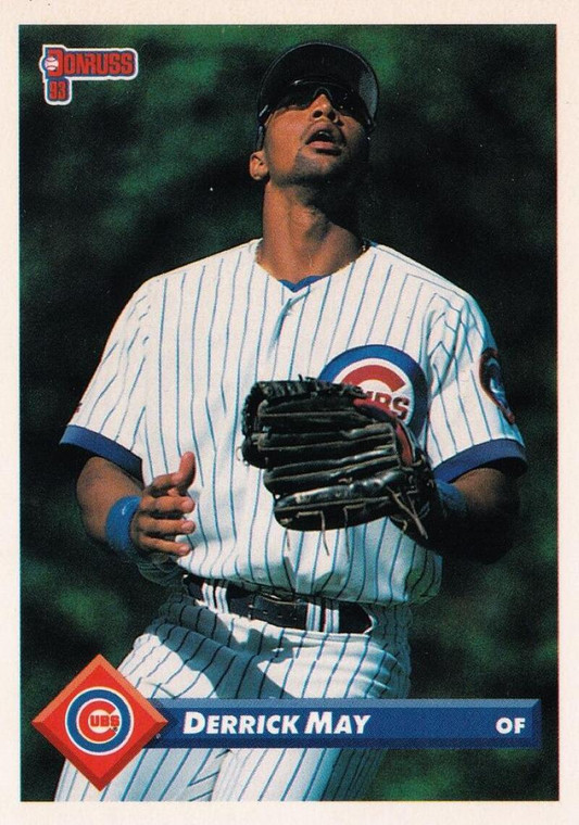 1993 Donruss #318 Derrick May VG Chicago Cubs 