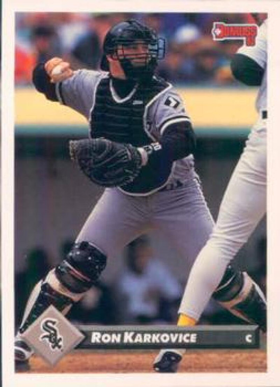 1993 Donruss #331 Ron Karkovice VG Chicago White Sox 