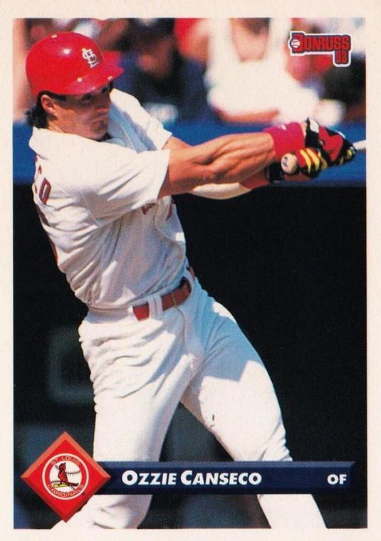 1993 Donruss #336 Ozzie Canseco VG St. Louis Cardinals 