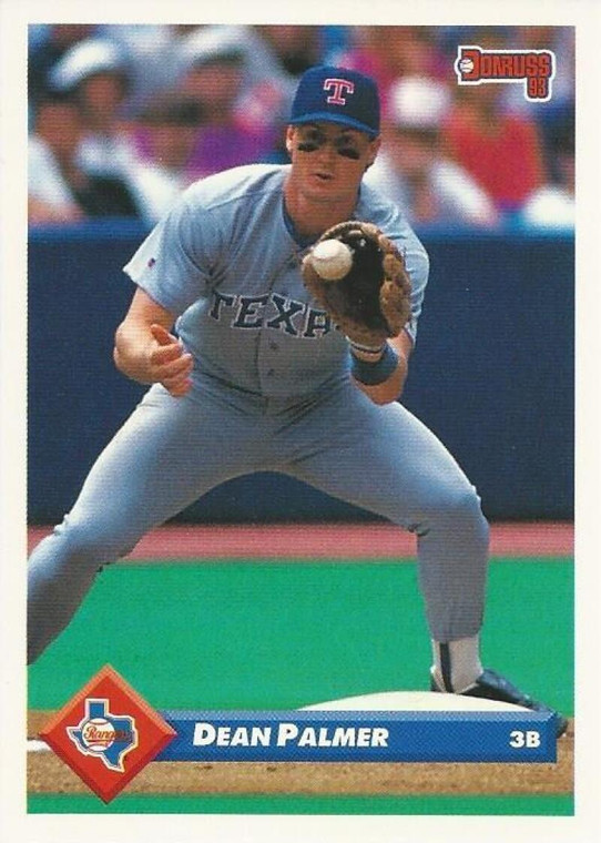 1993 Donruss #339 Dean Palmer VG Texas Rangers 