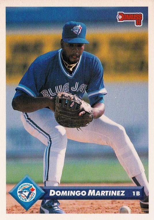 1993 Donruss #363 Domingo Martinez VG RC Rookie Toronto Blue Jays 