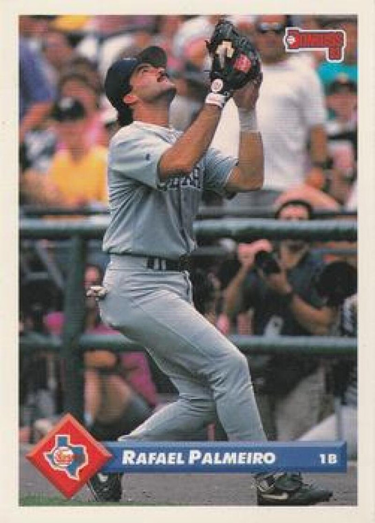 1993 Donruss #365 Rafael Palmeiro VG Texas Rangers 