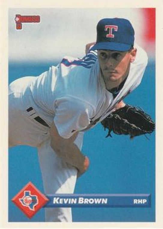 1993 Donruss #377 Kevin Brown VG Texas Rangers 