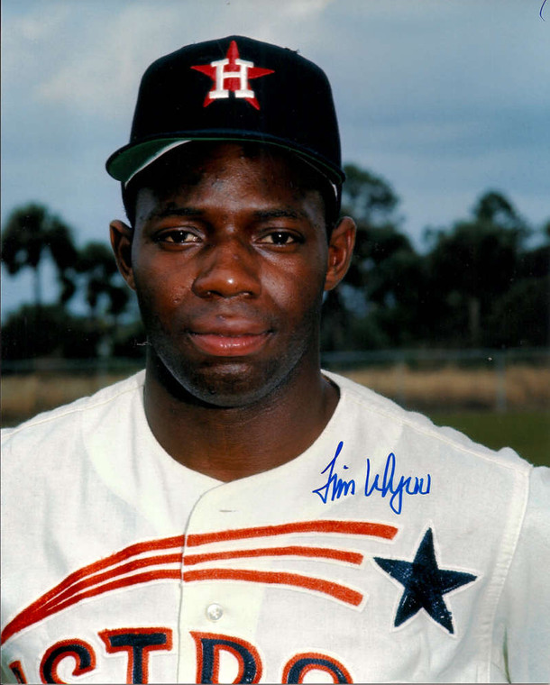 Jimmy Wynn Autographed Astros 8 x 10 Photo  ID: 709