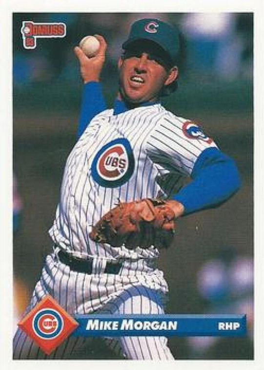 1993 Donruss #394 Mike Morgan VG Chicago Cubs 