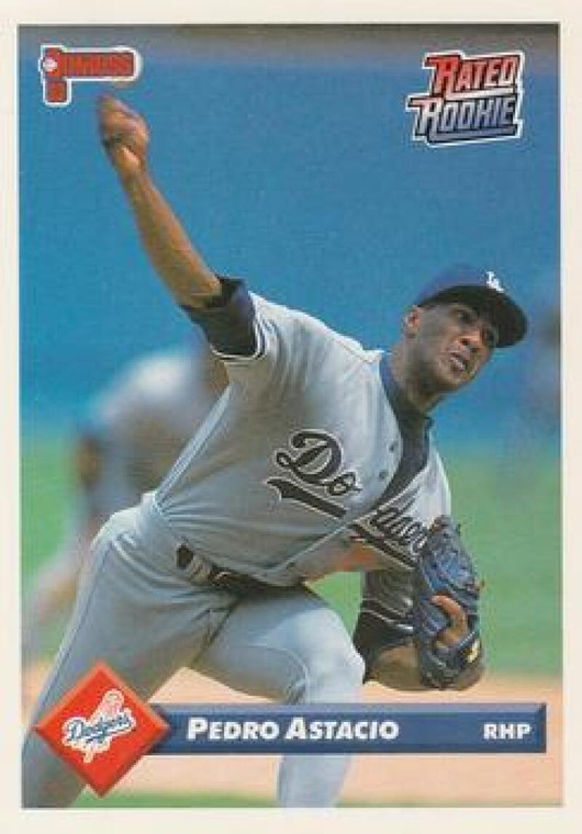 1993 Donruss #407 Pedro Astacio VG Los Angeles Dodgers 