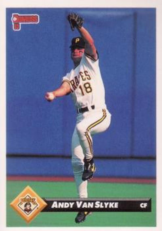 1993 Donruss #414 Andy Van Slyke VG Pittsburgh Pirates 