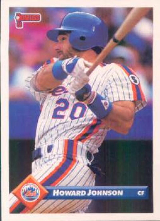 1993 Donruss #434 Howard Johnson VG New York Mets 