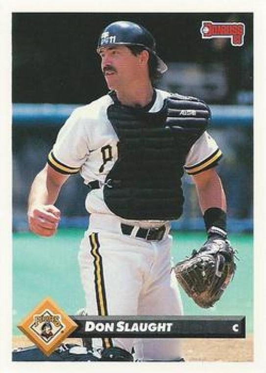 1993 Donruss #438 Don Slaught VG Pittsburgh Pirates 