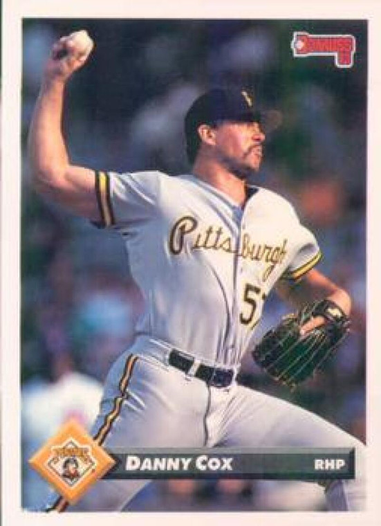 1993 Donruss #466 Danny Cox VG Pittsburgh Pirates 
