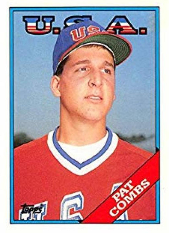 1988 Topps Traded #30T Pat Combs OLY NM-MT RC Rookie USA 