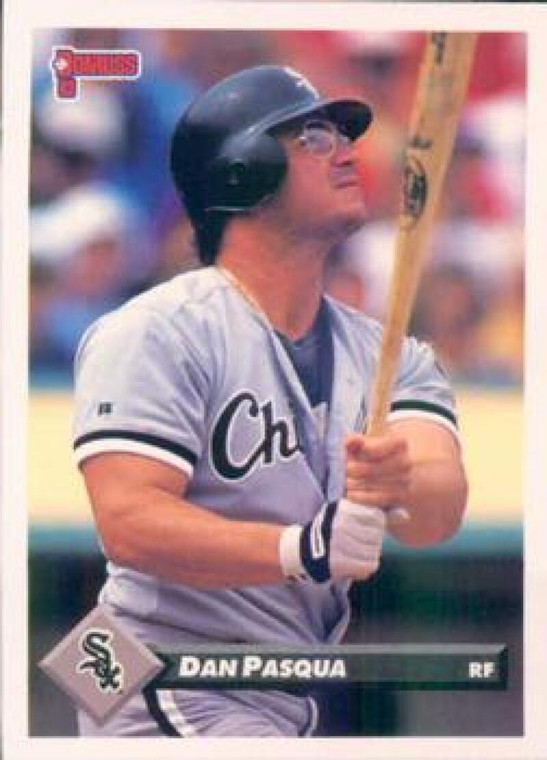 1993 Donruss #491 Dan Pasqua VG Chicago White Sox 