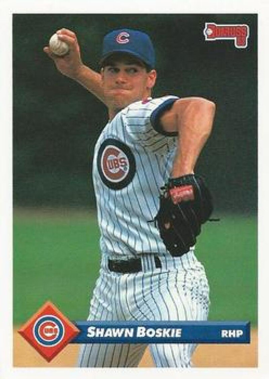 1993 Donruss #500 Shawn Boskie VG Chicago Cubs 