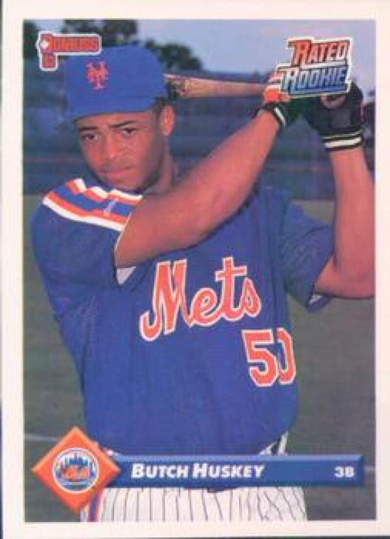 1993 Donruss #506 Butch Huskey VG New York Mets 