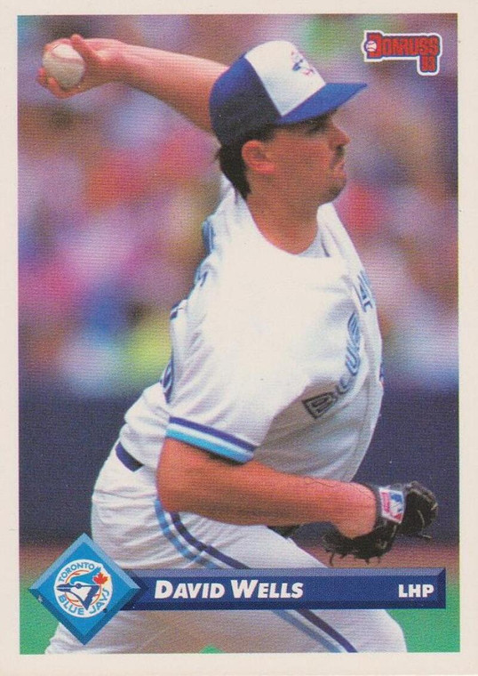 1993 Donruss #511 David Wells VG Toronto Blue Jays 