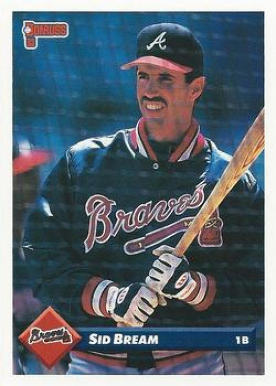 1993 Donruss #526 Sid Bream VG Atlanta Braves 