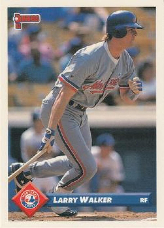 1993 Donruss #540 Larry Walker VG Montreal Expos 